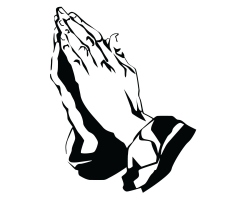 Praying Hands Decal Praying Hands Sticker Jesus Prayer