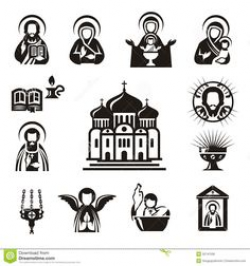Orthodox Christian symbols as clipart, various sizes | Religious ...