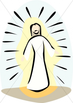 Jesus Transfigured on the Mount | Transfiguration Clipart