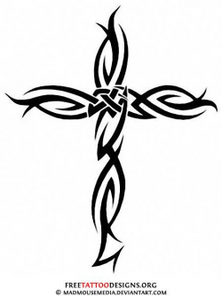 50 Cross Tattoos | Tattoo Designs of Holy Christian, Celtic and ...