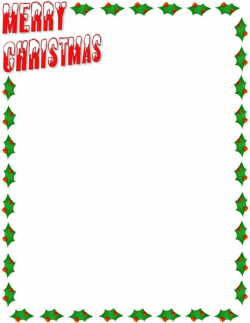 free christmas clipart borders clip art border for word merry ...