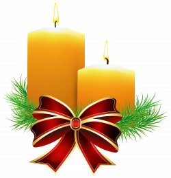 Christmas Candles Transparent PNG Clip Art Image | Gallery ...