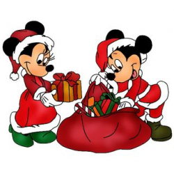 Disney Cartoon Christmas Clipart