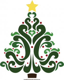 Fancy Christmas Tree Clipart