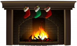 Christmas Fireplace PNG Clip Art | Gallery Yopriceville - High ...