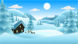 Winter landscape no snowman Icons PNG - Free PNG and Icons Downloads