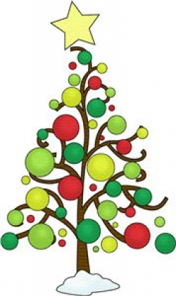 Modern Christmas Tree Clip Art – Fun for Christmas