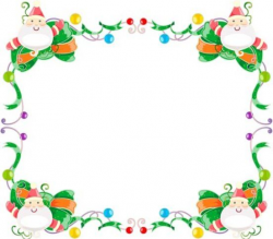 Free christmas borders clip art page borders and vector image #10883 ...
