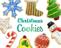Sugar cookie clipart | Etsy