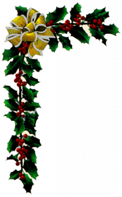 28+ Collection of Free Christmas Corner Border Clipart | High ...