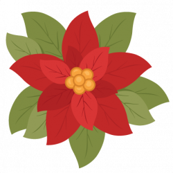 19 Christmas flower clip library stock HUGE FREEBIE! Download for ...