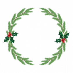 Christmas wreath icon 33 - Transparent PNG & SVG vector