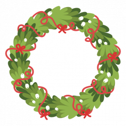 Christmas wreath icon 1 - Transparent PNG & SVG vector