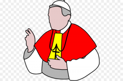 Pope Catholic Church Clip art - Pope Francis png download - 558*599 ...