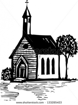 Country Church Clipart