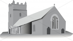 Medieval Church | Church Clipart