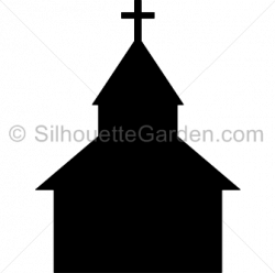 Church silhouette clip art. Download free versions of the image in ...