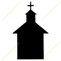 Church Silhouette Clipart