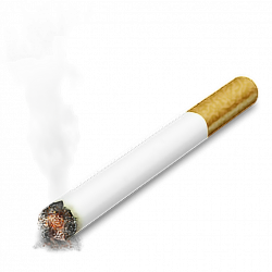 cigarette - Sticker by Alex Snow