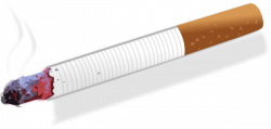 Burning Cigarette Clip Art at Clker.com - vector clip art ...