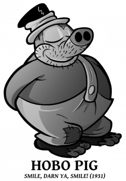 1931 - Hobo Pig by BoscoloAndrea on DeviantArt | Looney Tunes ...