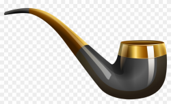 Cigar Clipart Corn Cob Pipe - Cartoon Smoking Pipe ...