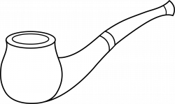 Smoking Pipe Clip Art Black and White | Crafts | Pinterest | Clip ...