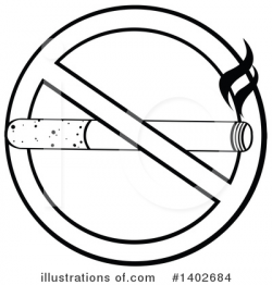 Cigarette Clipart #1402684 - Illustration by Hit Toon