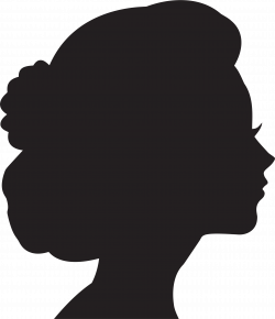 Silhouette Woman Head at GetDrawings.com | Free for personal use ...