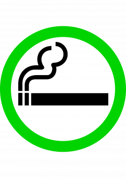 Clipart - Smoking Area
