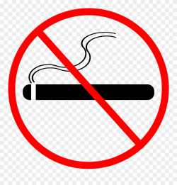 Cigarette Clipart No Smoking - No Smoking Signs Transparent ...