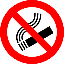 No Smoking Sign Clip Art at Clker.com - vector clip art online ...