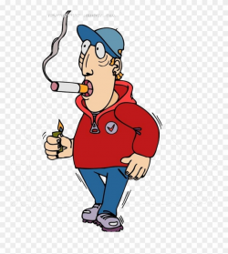 Smoking Cessation Man - Person Smoking Png Clipart (#2203732 ...