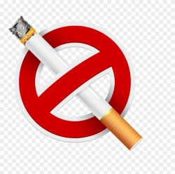 Cigarette Clipart Tobacco Product - No Cigarette Smoking (in ...