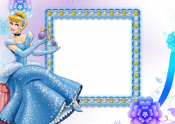 Beautiful Transparent Child Frame with Cinderella | Download ...