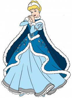 Cinderella in her winter Christmas dress | Disney princess ...