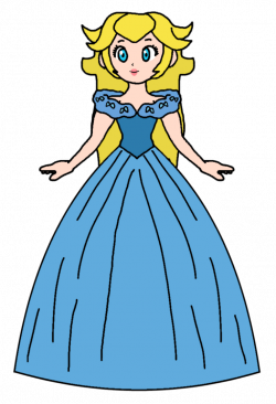 Peach - Cinderella (2015 - Ball Gown) by KatLime | desenhar ...