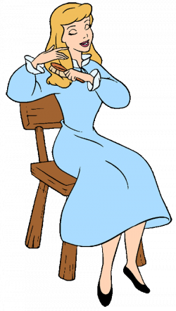 Cinderella brushing her hair | disney magic | Pinterest | Disney art ...