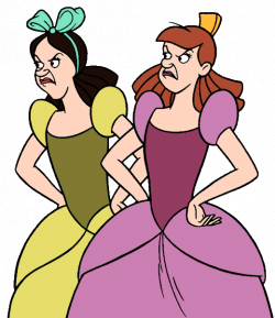 Lady Tremaine, Anastasia and Drizella Clip Art | Disney Clip Art Galore