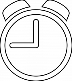 Clock Line Drawing at GetDrawings.com | Free for personal use Clock ...