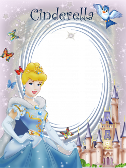 Transparent Frame Princess Cinderella | Gallery Yopriceville - High ...