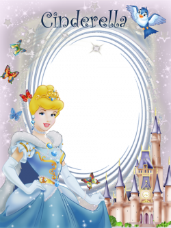 Transparent Frame Princess Cinderella | Cute Frames ...