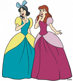These are Cinderella's evil step sisters in the 1950 ...