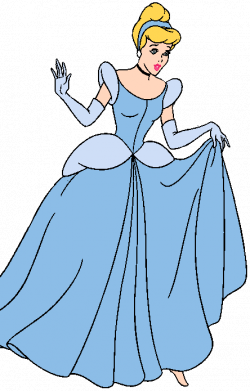 Cinderella Running Clipart