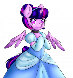 435248 - alicorn, artist:fatcakes, bipedal, cinderella, clothes ...