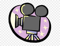 Movie Clipart Film Showing - Cartoon Movie Projector - Png ...