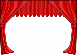 Stage Curtain Clipart Black And White <b>theater curtain ...