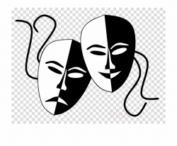 Theatre Mask Drama Transparent Png Image Clipart Free ...