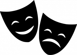 Theater Mask Happy Sad Svg Png Icon Free Download (#561200 ...