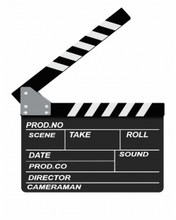 Movie Slate Png - Film Slate Clip Art Free PNG Images ...